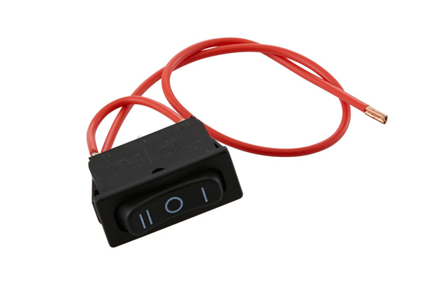 Rocker switch with cable