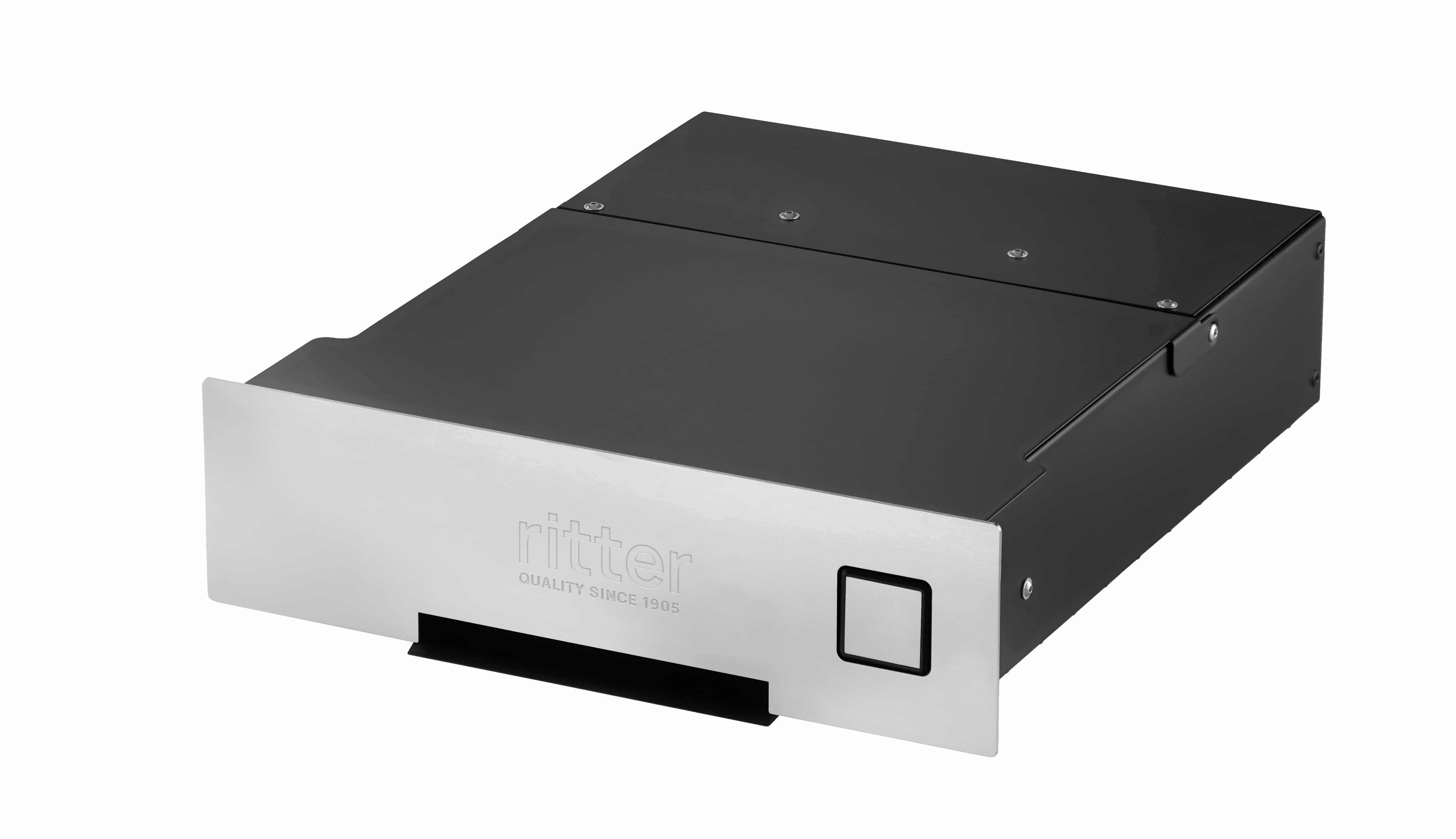 Einbau-Sockelsauger, seitliche Ansicht