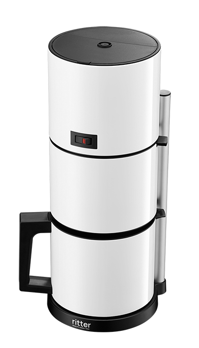 Kaffeemaschine in Weiß Kaffeemaschine in Weiß