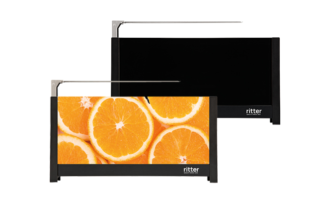Toaster with individual glass