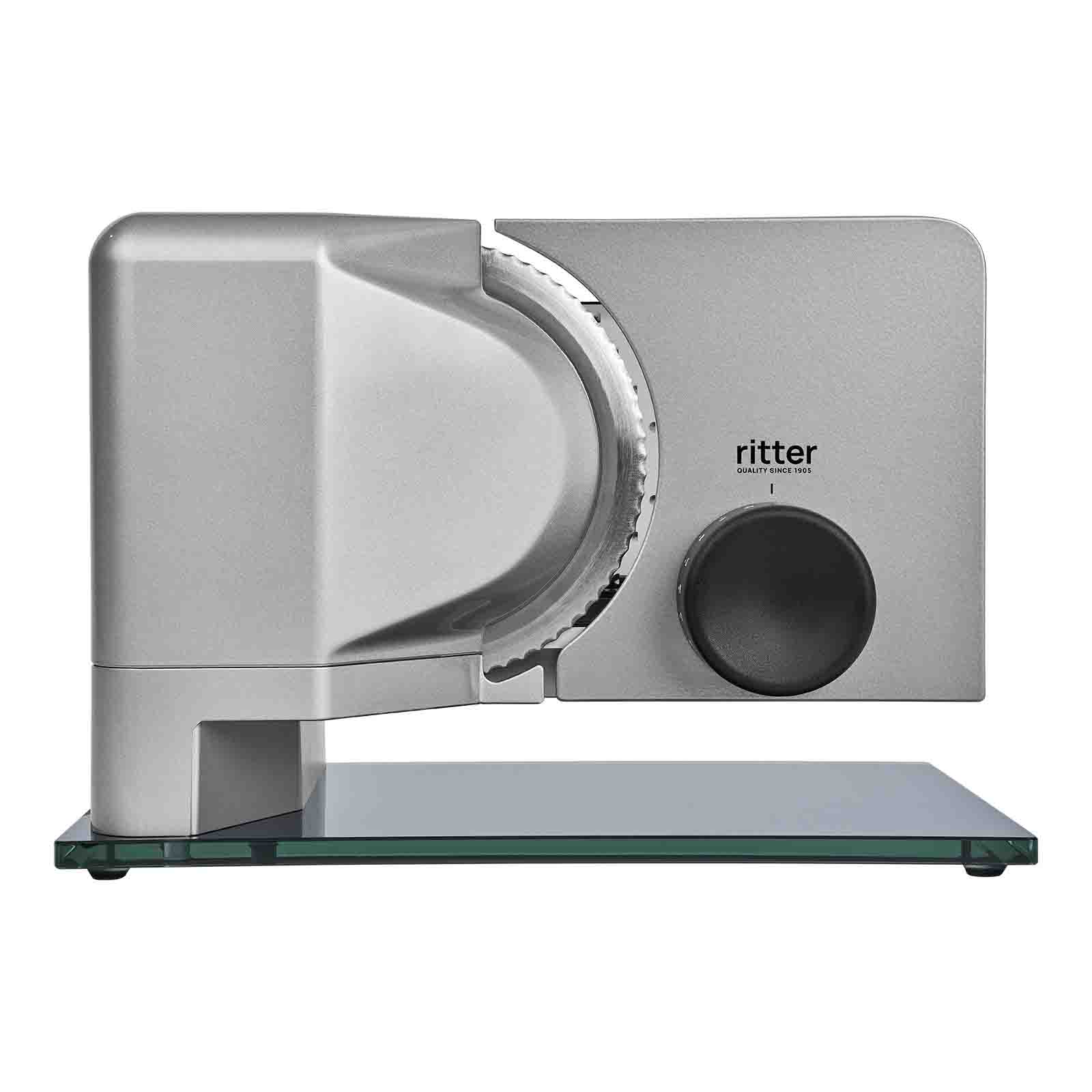 ritter nova 1 electric all-purpose slicer and bread slicer made of metal, made in Germany ritter nova 1 electric all-purpose slicer and bread slicer made of metal, made in Germany