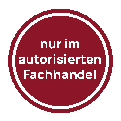 Ein Bild des nur im autorisierten Fachhandel Logos.