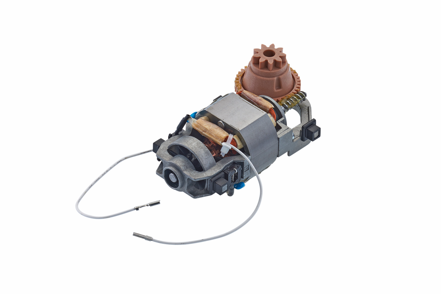 Motor with a brown gear (right-handed operated for built-in systems)