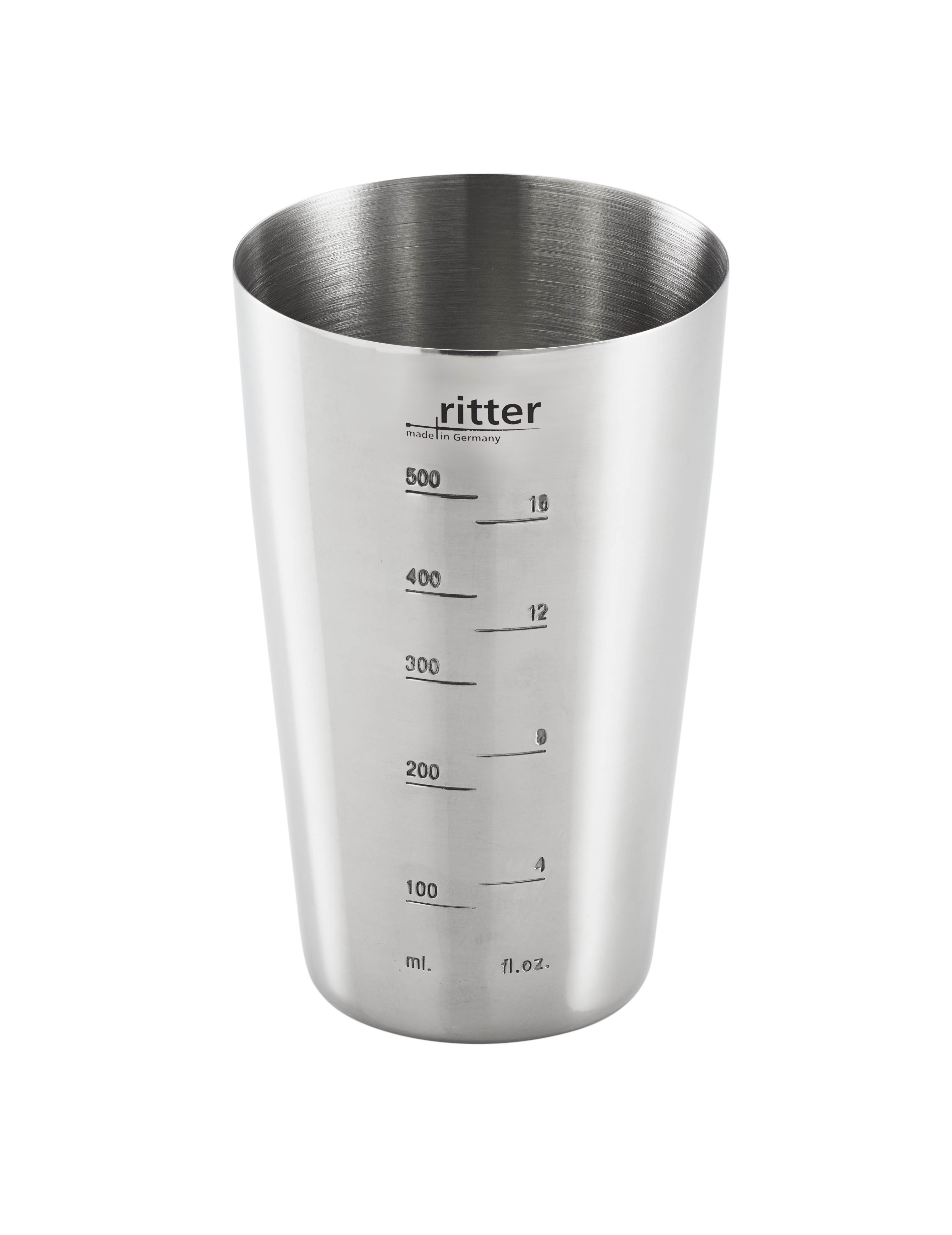 Blending cup made of stainless steel
