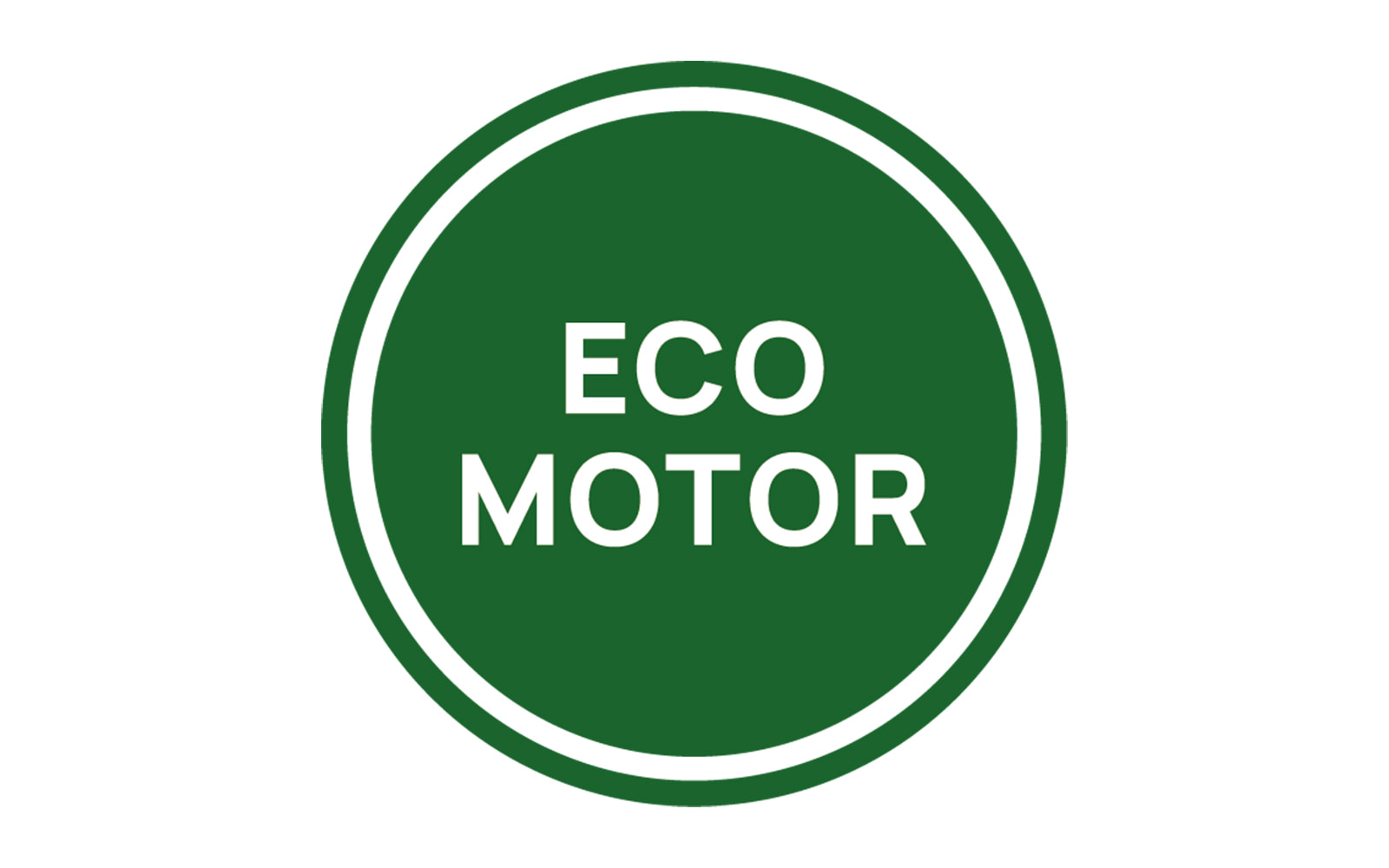 Ein Bild des Eco Motor Symbols.