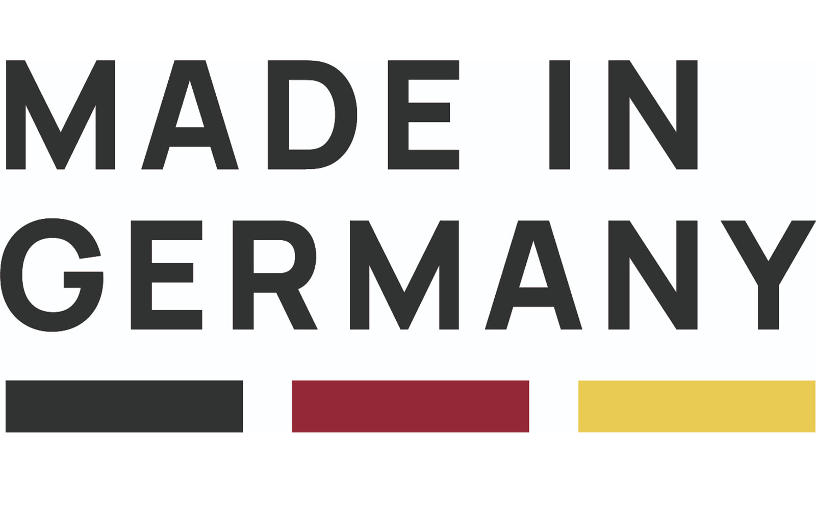 Ein Bild des Made in Germany Logos.