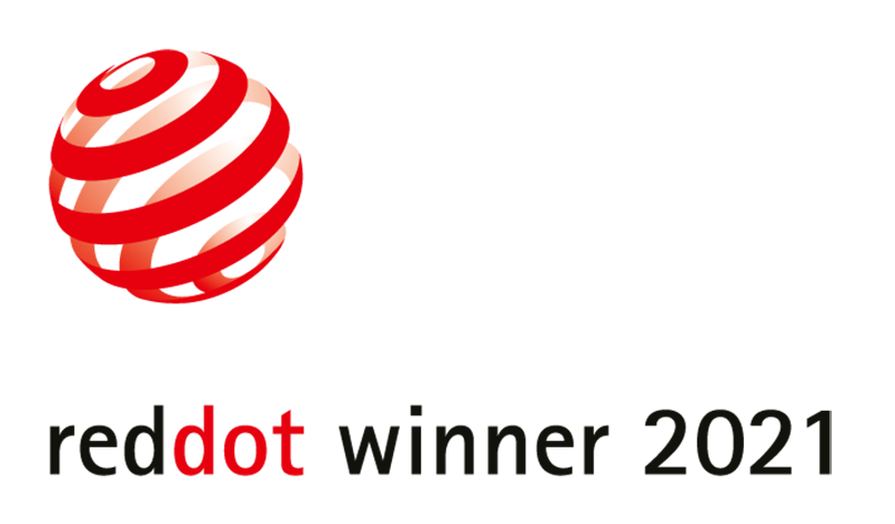 Auszeichnung Auszeichnung für den Gewinner des reddot awards 2021